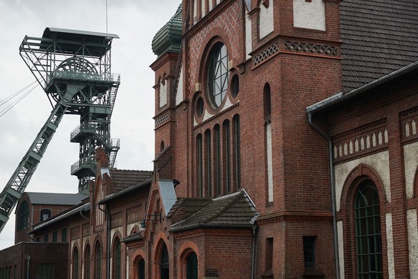 Förderturm der Zeche Zollern