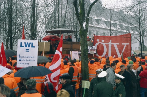 Demonstration in Lüdenscheid