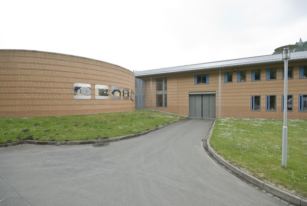 Blick auf das LWL-Therapiezentrum für Forensische Psychiatrie Marsberg.